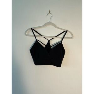 Lululemon Black Sports Bra Size 8
